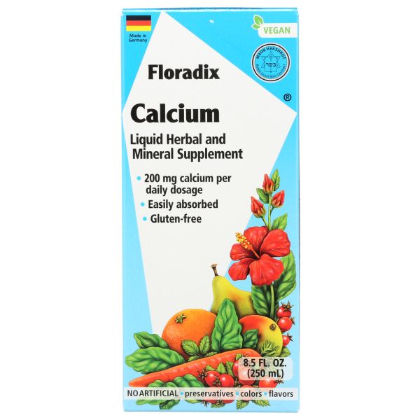 SALUS: Calcium Liquid Herbal and Mineral Supplement, 8.5 fo