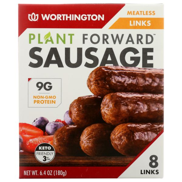 WORTHINGTON: Sausage Links, 6.4 oz