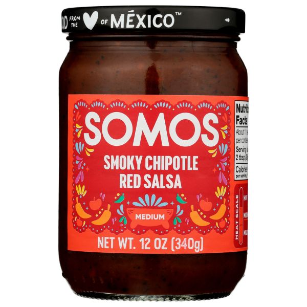 SOMOS: Smoky Chipotle Red Salsa, 12 oz