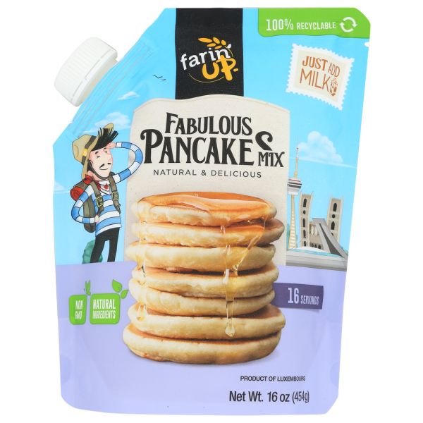 FARINUP: Fabulous Pancake Mix, 16 oz