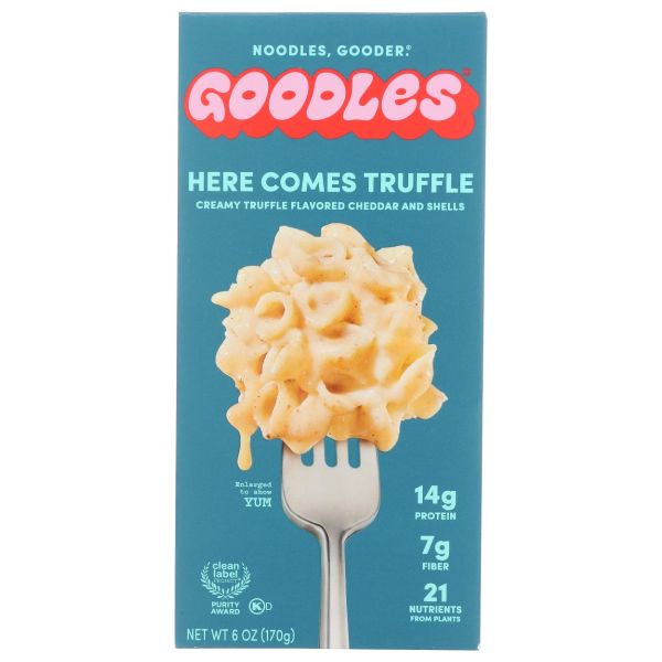 GOODLES: Here Comes Truffle Mac and Cheese, 6 oz