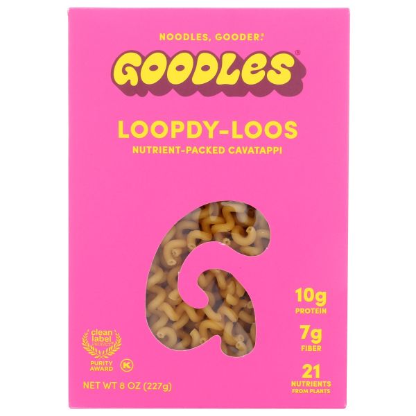 GOODLES: Loopdy-Loos Pasta, 8 oz
