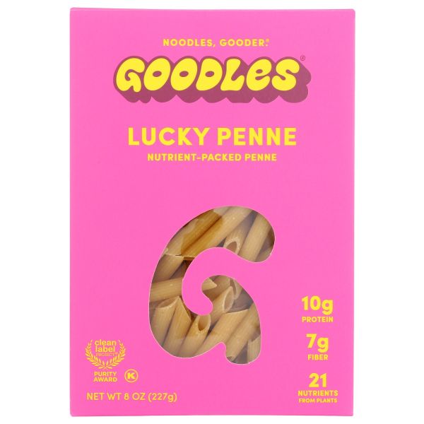 GOODLES: Lucky Penne Pasta, 8 oz