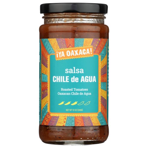 YA OAXACA: Chile de Agua Salsa, 12 oz