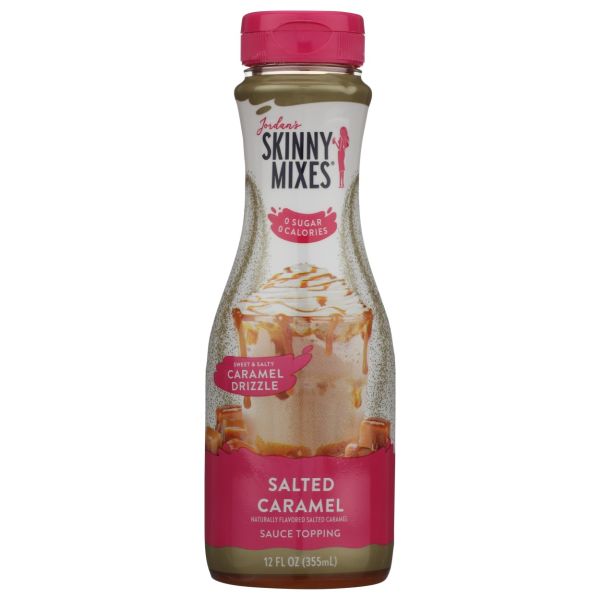 SKINNY MIXES: Sugar Free Salted Caramel Sauce, 12 fo