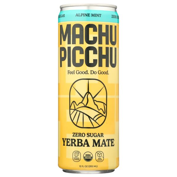 MACHU PICCHU: Alpine Mint Yerba Mate, 12 fo
