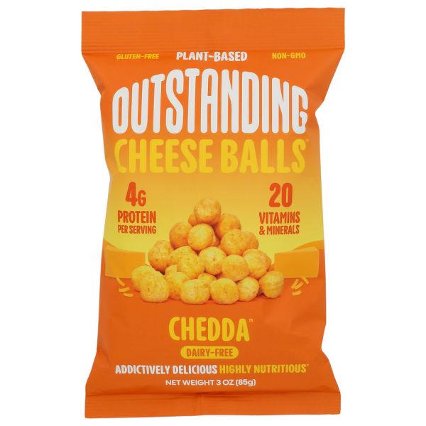 OUTSTANDING: Chedda Cheese Balls, 3 oz