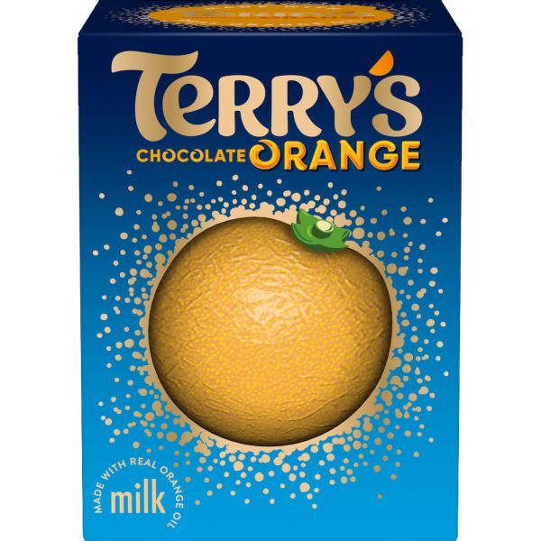 TERRYS: Chocolate Ball Milk Orange, 5.11 oz