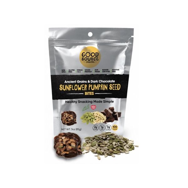 GOOD SOURCE FOODS: Sunflower Pumpkin Seed Snack Bites, 3 oz