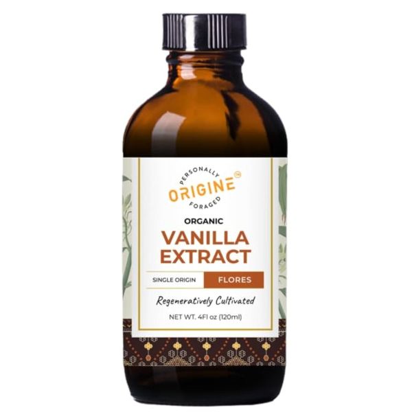 ORIGINE: Organic Pure Vanilla Extract, 4 oz