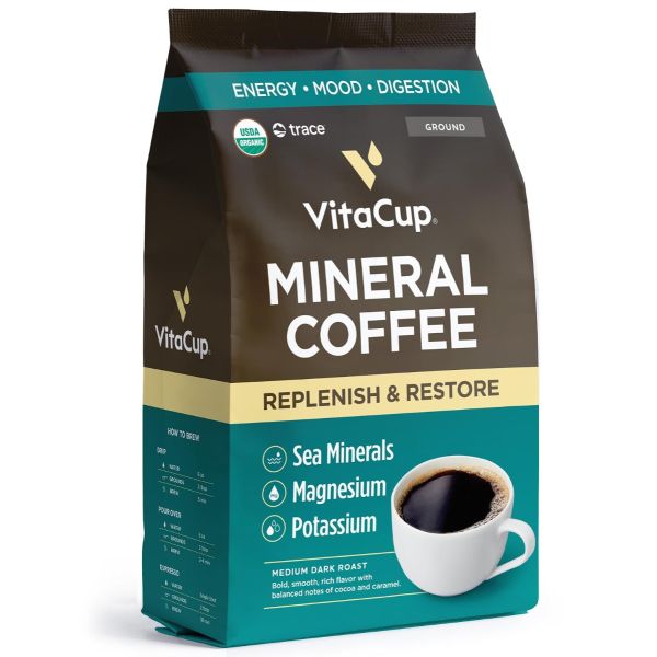 VITACUP: Mineral Ground Coffee, 10 oz
