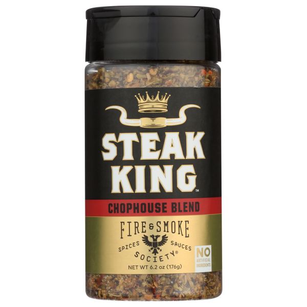 FIRE AND SMOKE: Rub Steak King, 5 OZ