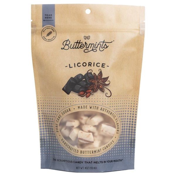 BUTTERMINTS LLC: Buttermints Licorice, 4 oz