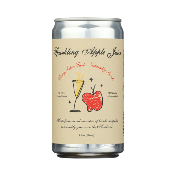 LOVELY BUNCH: Sparkling Apple Juice, 8 fo