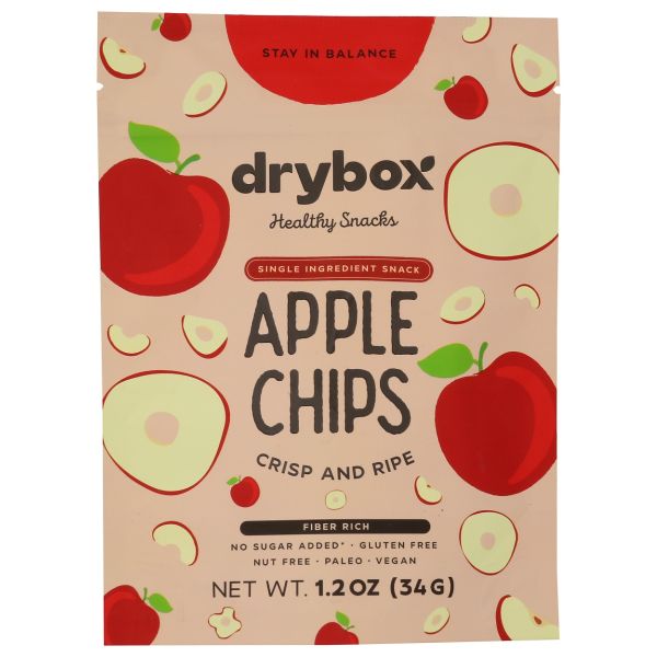 DRYBOX: Apple Chips, 1.2 oz