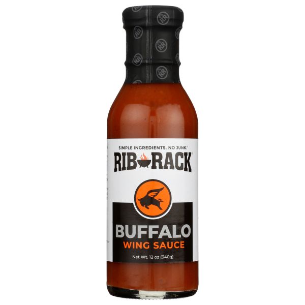 RIB RACK: Sauce Rib Buffalo Wing, 12 OZ