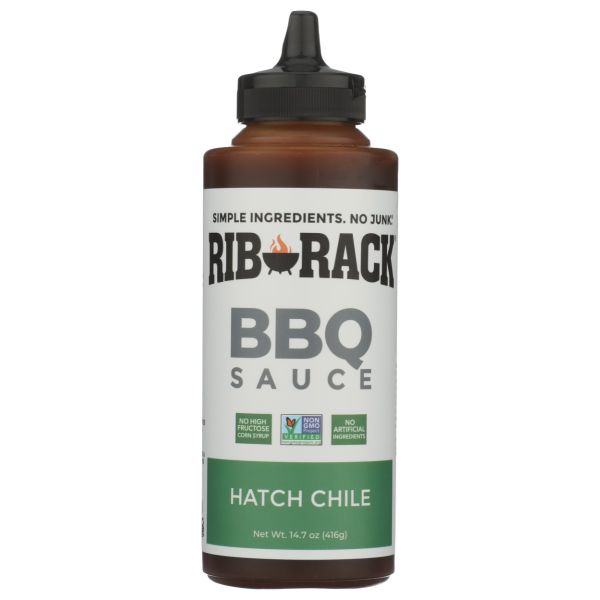 RIB RACK: Hatch Chile BBQ Sauce, 14.7 oz