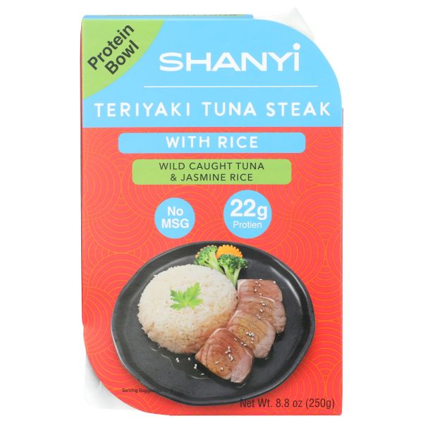 SHANYI: Teriyaki Tuna Steak with Rice, 8.8 oz
