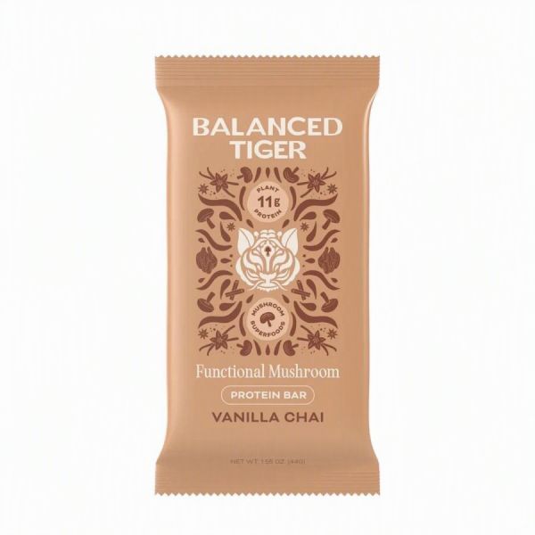 BALANCED TIGER: Vanilla Chai Protein Bar, 1.55 oz