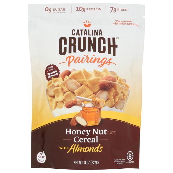 CATALINA CRUNCH: Honey Nut Cereal, 8 oz