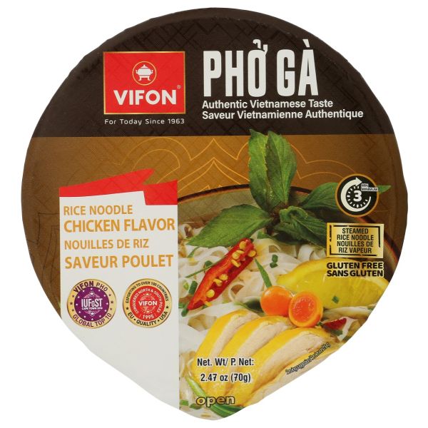 VIFON: Pho Ga Chicken Noodle Bowl, 2.47 oz
