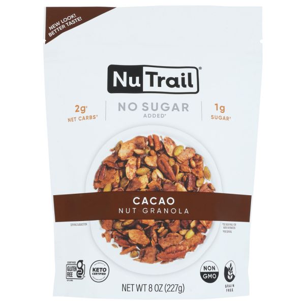 NUTRAIL: Granola Keto Cacao, 8 OZ