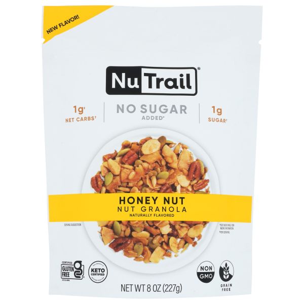 NUTRAIL:  Granola Keto Honey Nut, 8 oz