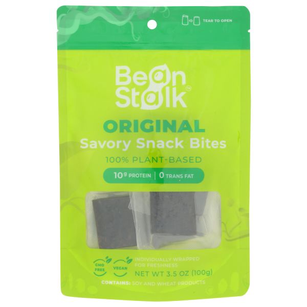 BEANSTALK BRANDS: Original Savory Snack Bites, 3.5 oz