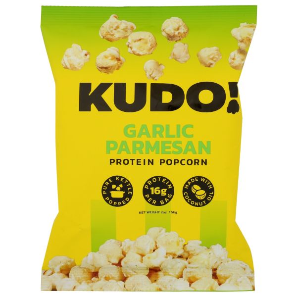 KUDO: Garlic Parmesan Protein Popcorn, 2 oz