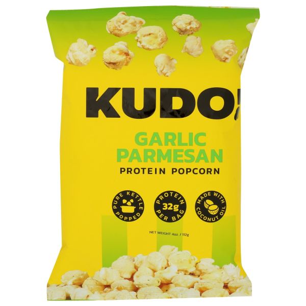 KUDO: Garlic Parmesan Protein Popcorn, 4 oz