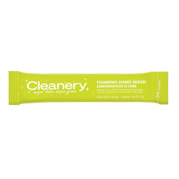 CLEANERY: Foaming Hand Wash Lemongrass and Lime, 0.44 oz
