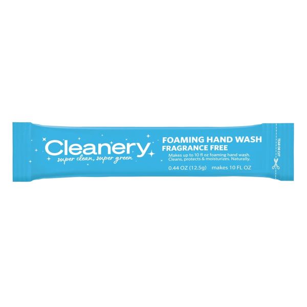 CLEANERY: Foaming Hand Wash Fragrance Free, 0.44 oz