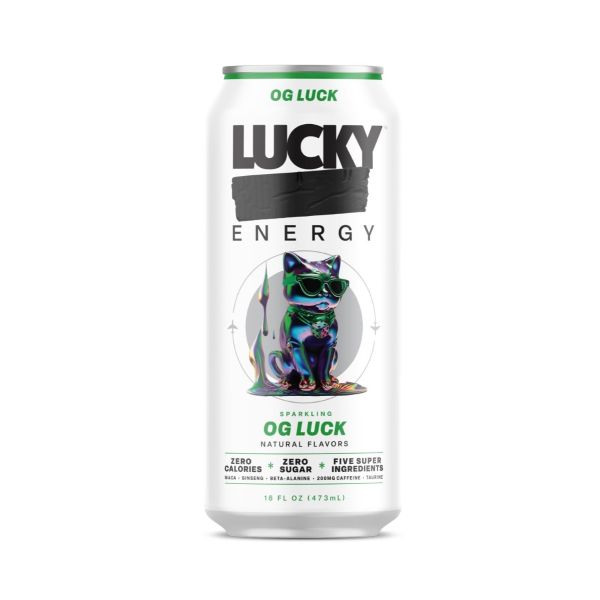 LUCKY ENERGY: OG Luck Energy Drink, 16 fo