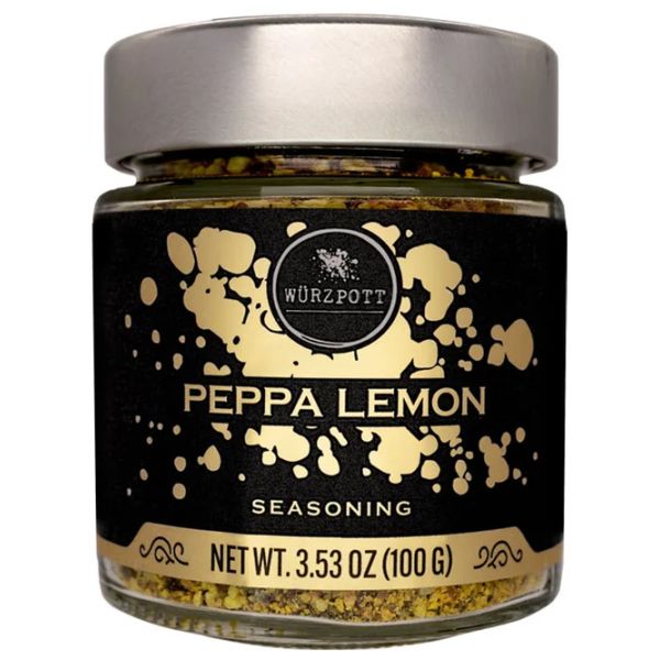 WURZPOTT: Peppa Lemon Seasonings, 3.53 oz