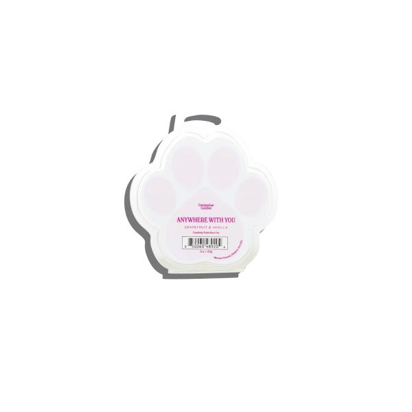 COMPANION CANDLES: Anywhere With You Wax Melt Grapefruit And Vanilla, 3 oz