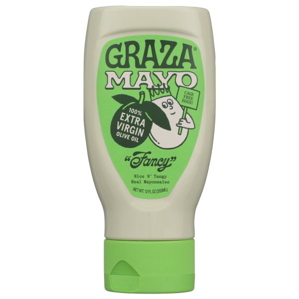 GRAZA: Fancy Olive Oil Mayo, 12 oz