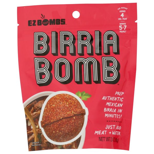 EZ BOMBS: Birria Bomb, 2.4 oz