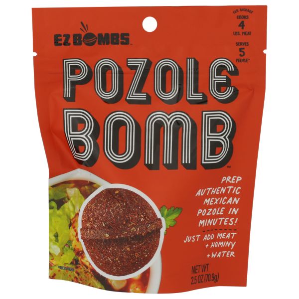 EZ BOMBS: Pozole Bomb, 2.5 oz