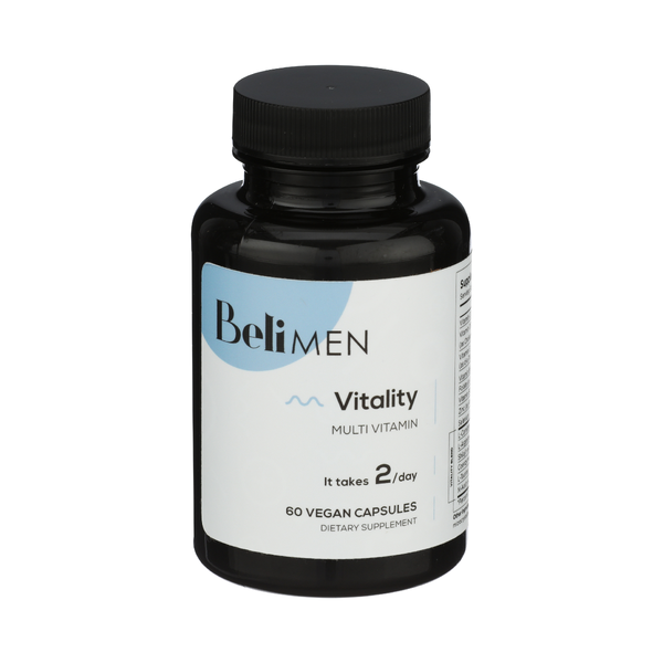 BELI: Mens Vitality Multivitamin, 60 vc