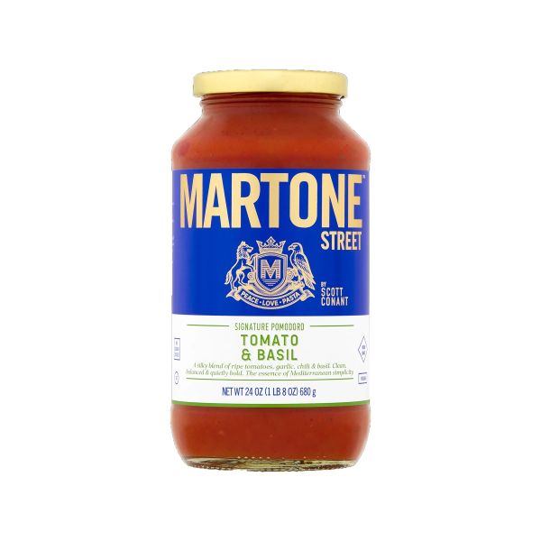 MARTONE STREET: Signature Pomodoro Tomato and Basil Sauce, 24 oz