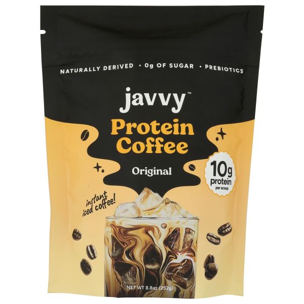 JAVVY COFFEE: Original Protein Coffee, 8.8 oz