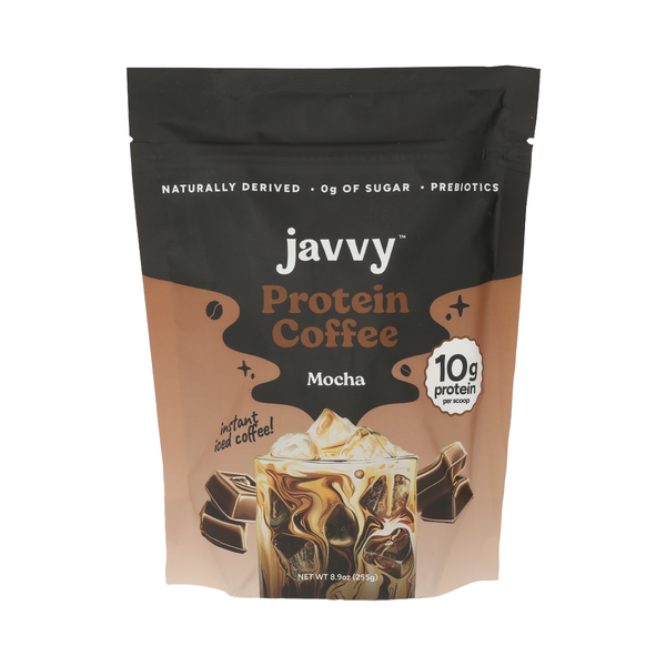 JAVVY COFFEE: Mocha Protein Coffee, 8.9 oz