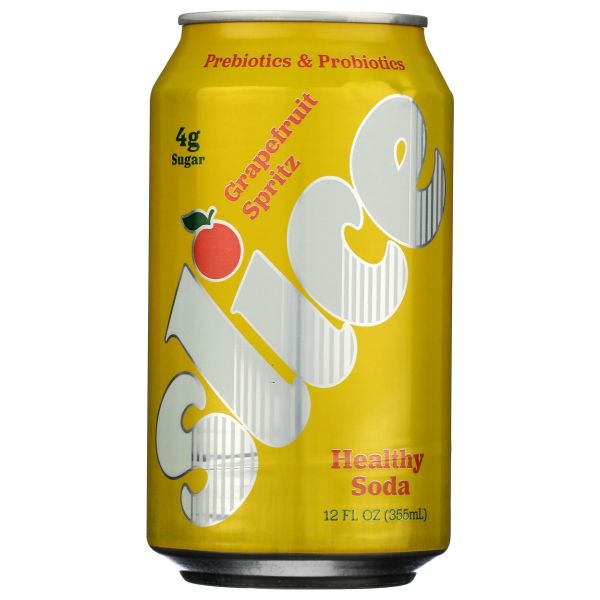 SLICE: Grapefruit Spritz Healthy Soda, 12 fo