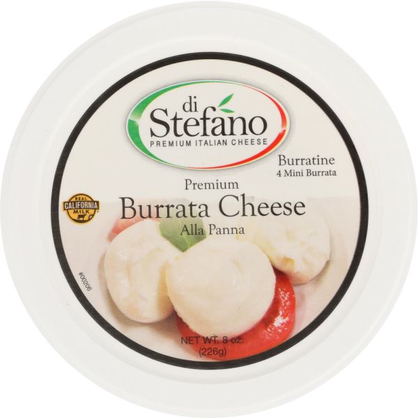 DI STEFANO: Burrata Cheese, 8 oz