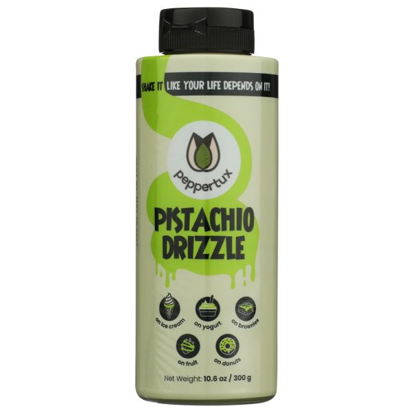 PEPPERTUX: Pistachio Drizzle, 10.6 oz
