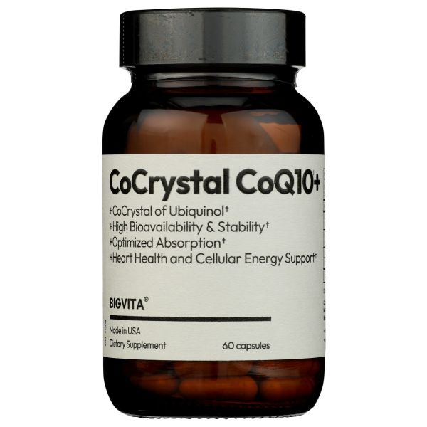 BIGVITA: CoCrystal CoQ10+, 60 cp