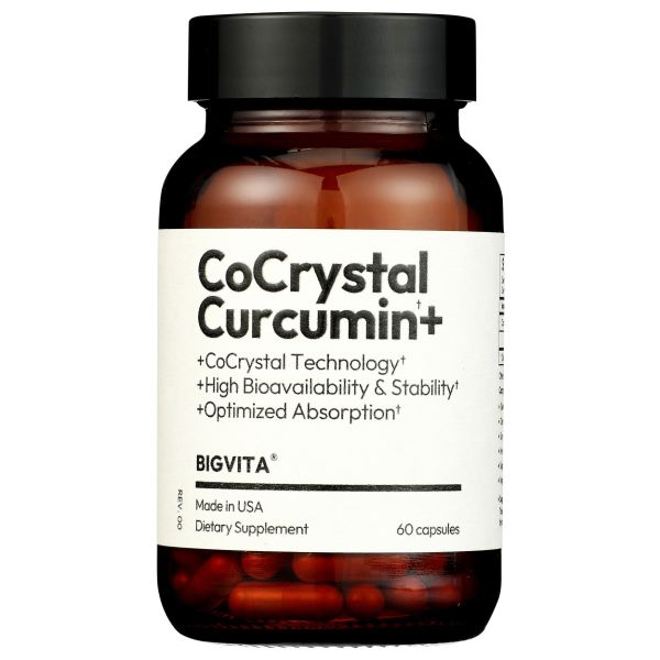 BIGVITA: CoCrystal Curcumin+, 60 cp
