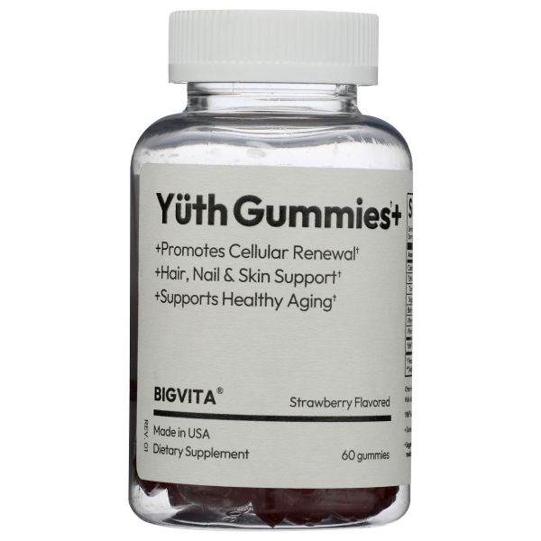 BIGVITA: Yuth Gummies Plus, 60 pc