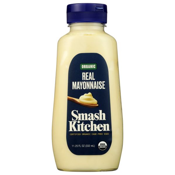 SMASH KITCHEN: Organic Real Mayonnaise, 11.25 oz