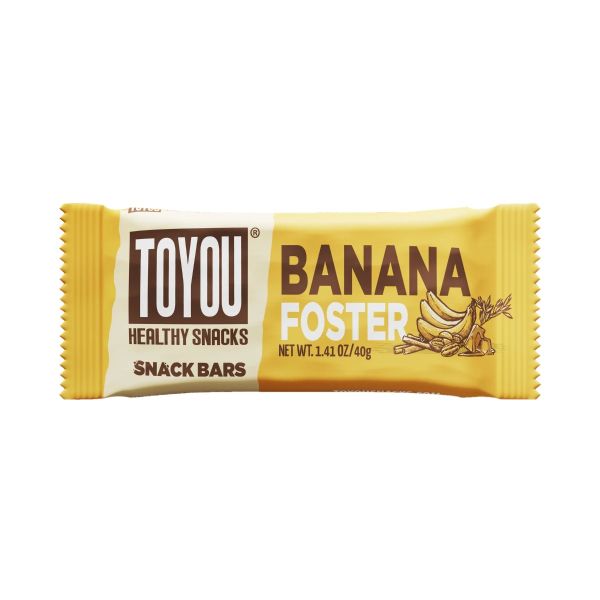 TOYOU SNACKS: Banana Foster Snack Bar, 1.41 oz